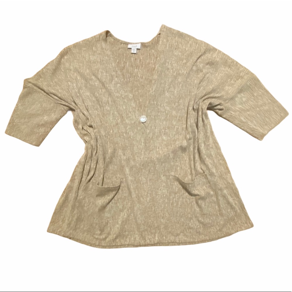 J. JILL oversized pocket button cardigan XL tall